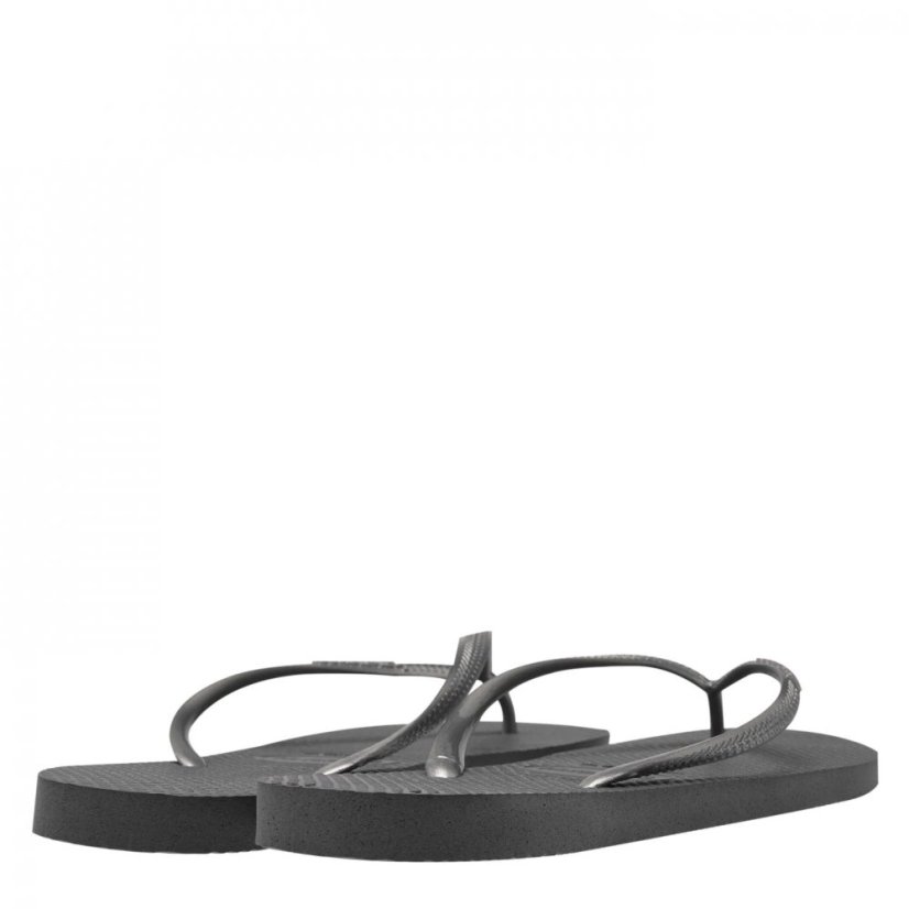 Havaianas Havaianas Slim Flip Flops Steel Grey 5178