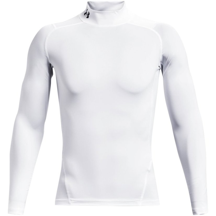 Under Armour HeatGear® Mock Long Sleeve Men's White