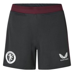 Castore Women's Aston Villa Football Shorts Ebony
