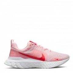 Nike React Infinity Run Flyknit 3 Road dámské běžecké boty Soft Pink/White