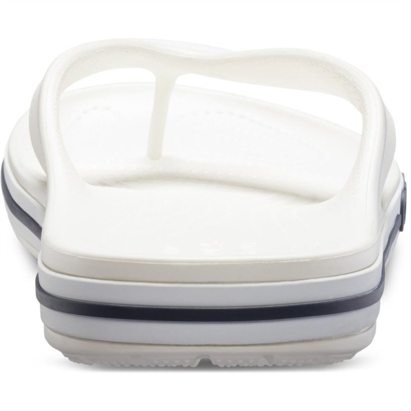 Crocs Bayaband Flip Flop Mens White/Navy