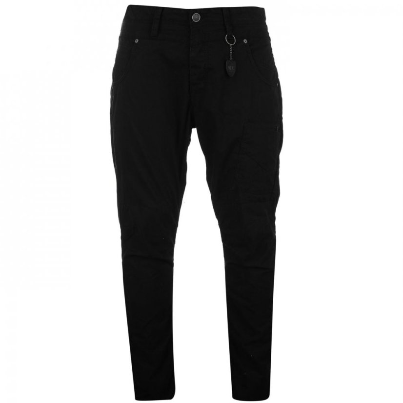 883 Police Vialli Chinos Black - Veľkosť: 28W S