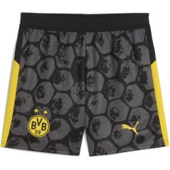 Puma Borussia Dortmund Club World Cup Home Shorts 2025 2026 Juniors Black/Yellow
