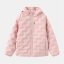 Karrimor Kids' Heat-Sealed Windproof Hooded Full Zip Insulated Puffer Jacket Pink