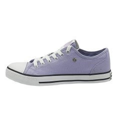 Dunlop Canvas Low Ladies Trainers Lilac