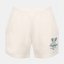 Slazenger Women's Fleece Jogger Shorts White