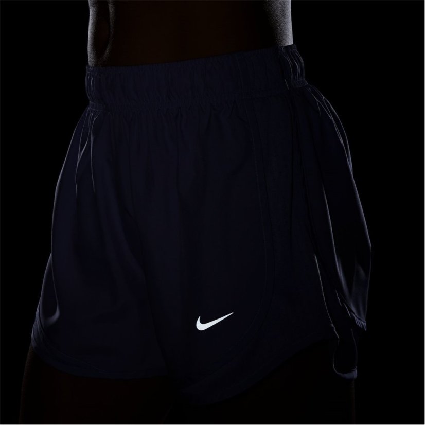 Nike Tempo Women's Dri-FIT Mid-Rise Brief-Lined Running Shorts Lilac Ice