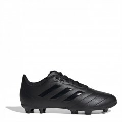 adidas Goletto Junior Firm Ground Football Boots Junior Boys Black/Black