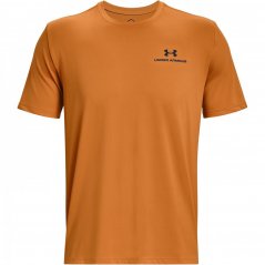 Under Armour Rush Energy Short Sleeve T Shirt Mens Orange