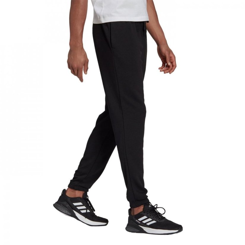 adidas Logo Jogging Pants Mens Black