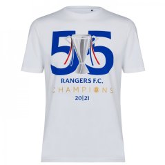 Castore Rangers FC Champion pánske tričko White