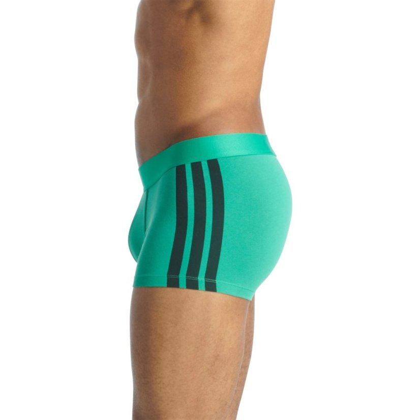adidas Active Flex Cotton 3 Stripes Trunk (2PK) Multi