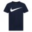 Nike Swoosh Tee Inf00 Navy