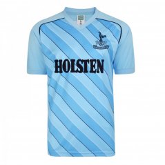 Score Draw Tottenham Hotspur Away Shirt 1985 1986 Blue