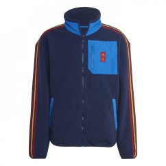 adidas Spain Fleece Jacket Mens Blue