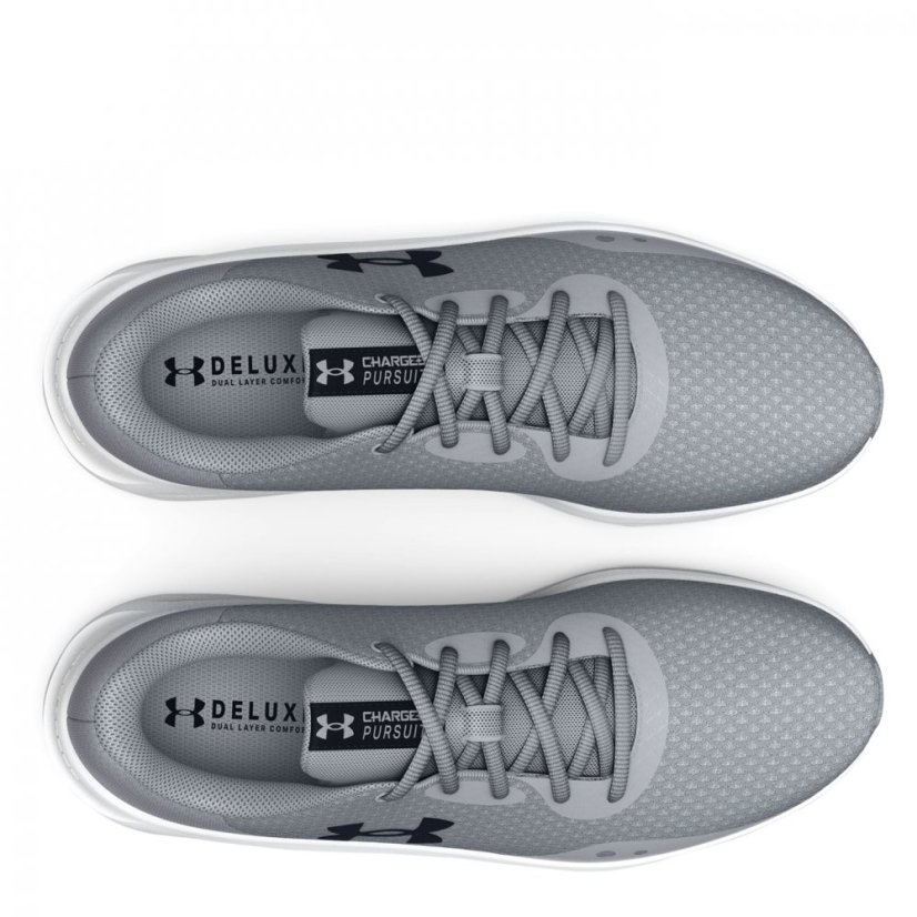 Under Armour Armour Charged Pursuit 3 Mens Trainers Mod Grey