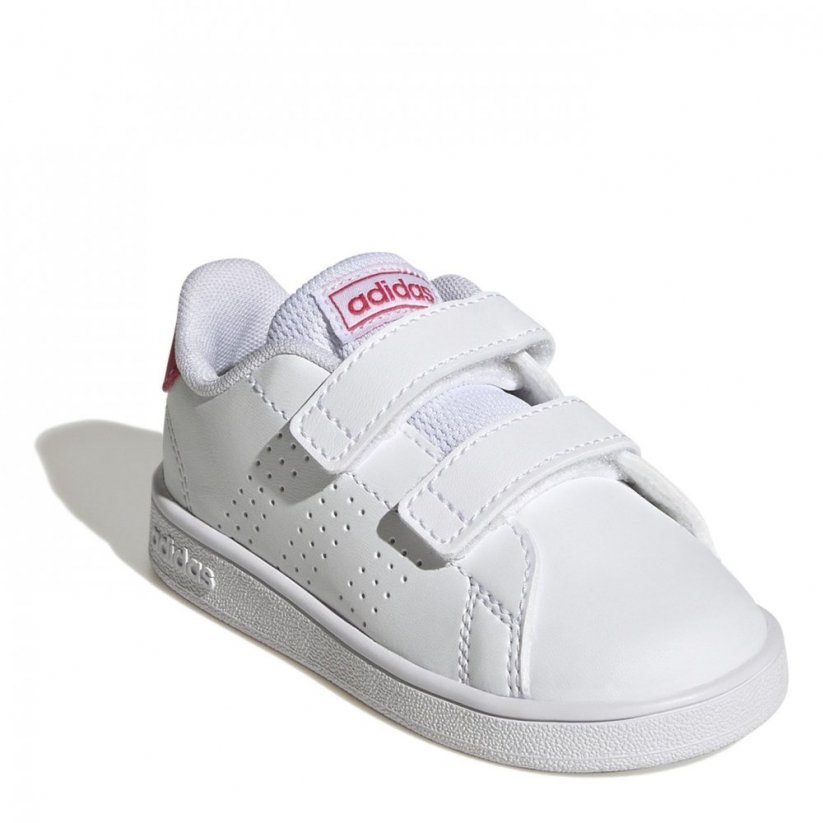 adidas CF Infants White/Pink