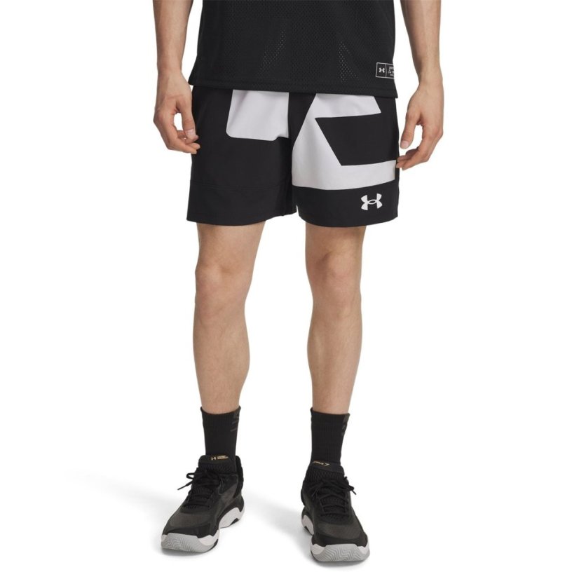 Under Armour Men's Zone Basketball Shorts Black