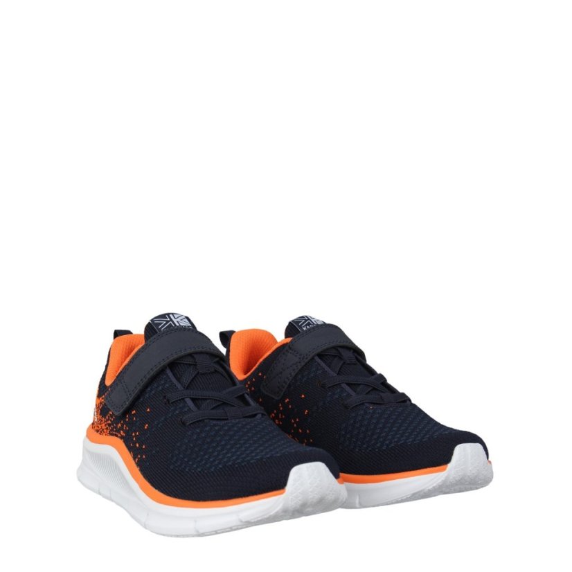 Karrimor Duma 6 Child Boys Running Shoes Navy/Orange