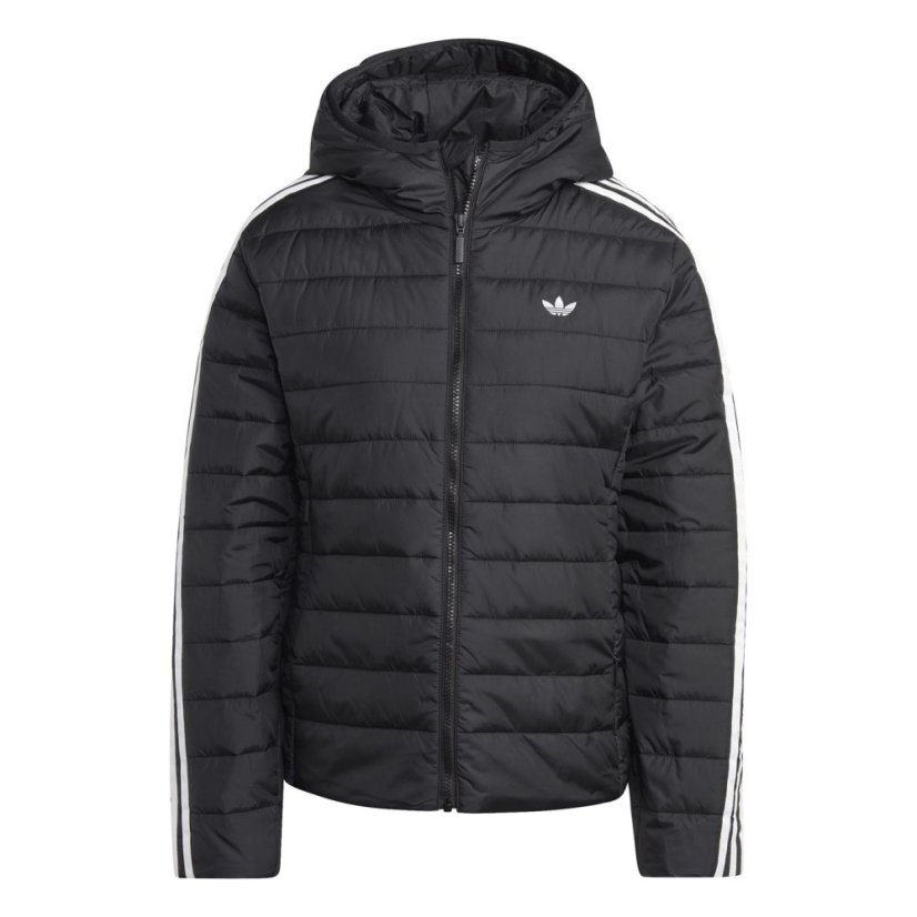 adidas Slim Padded Jacket Womens Black