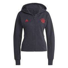 adidas Bayern Munich Anthem Jacket Womens. Grey