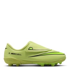 Nike Mercurial Vapour 16 Club Childrens Firm Ground Football Boots Volt/Crimson