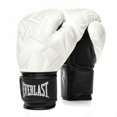 Everlast Spark Boxing Gloves White Geo