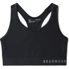 Under Armour Mid Keyhole Bra Ladies Black