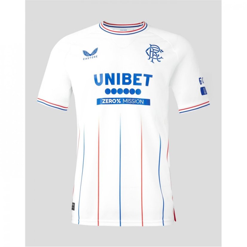 Castore Rangers Away Shirt 2023 2024 Adults White