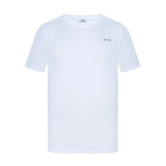 Slazenger Plain pánske tričko White