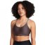 Under Armour Armour Infinity Mid Sports Bra Ladies Taupe/Pewter
