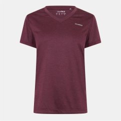 USA Pro The USA Pro Tech V Tee Ladies Dark Cherry