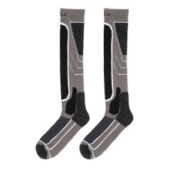 Nevica Meribel 2 Pack Ski Sock Mens Dark Grey