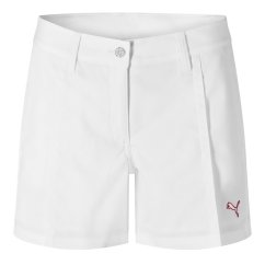 Puma (9) Golf Solid Shorts Womens White