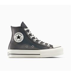 Converse Women's Chuck Taylor All Star Lif High-Top Trainers 001-Black/Bla