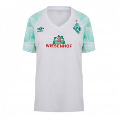Umbro Werder Bremen Away Jersey Womens White/Green