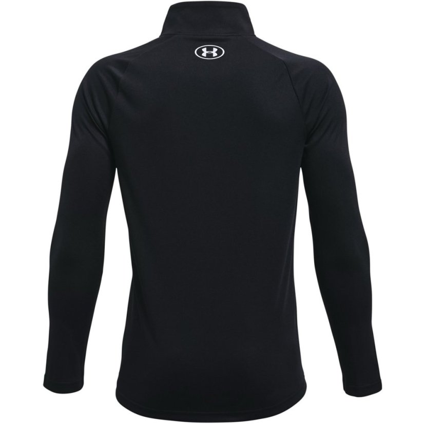 Under Armour Tech™ 2.0 ½ Zip Juniors Black/White
