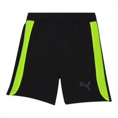 Puma Finesse Performance Training Shorts Junior Black/Yellow