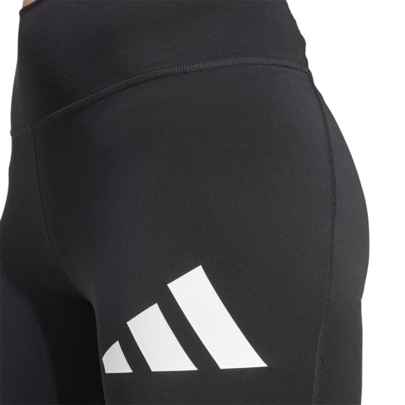 adidas Training Essentials Big Logo Leggings Womens Black/White
