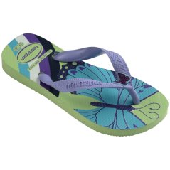 Havaianas Hav. Kids Fantasy Blue Water 29/30 Flip Flops Unisex Citronella