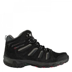 Karrimor Mount Waterproof Walking Boots Juniors Black/Red