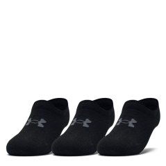 Under Armour Adults Essential Trainers Socks Black