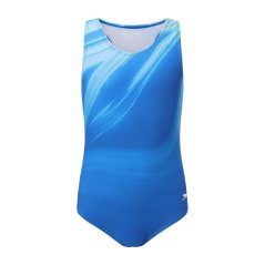 Slazenger LYCRA® XTRA LIFE™ Racer Back Swimsuit Girls Ripple