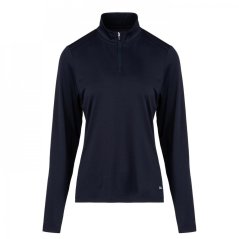 Slazenger Golf Pullover Zip Top Womens Navy