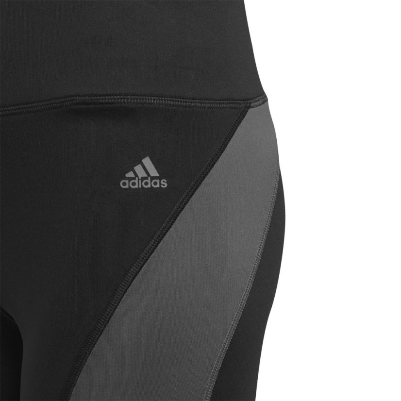 adidas HIIT 7/8 Tights Junior Girls Black/Grey