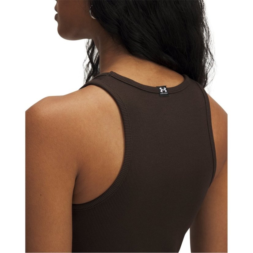 Under Armour Women's Rival Rib Vest Kona Brown