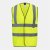 Dunlop Hi Vis Vest Adults Yellow