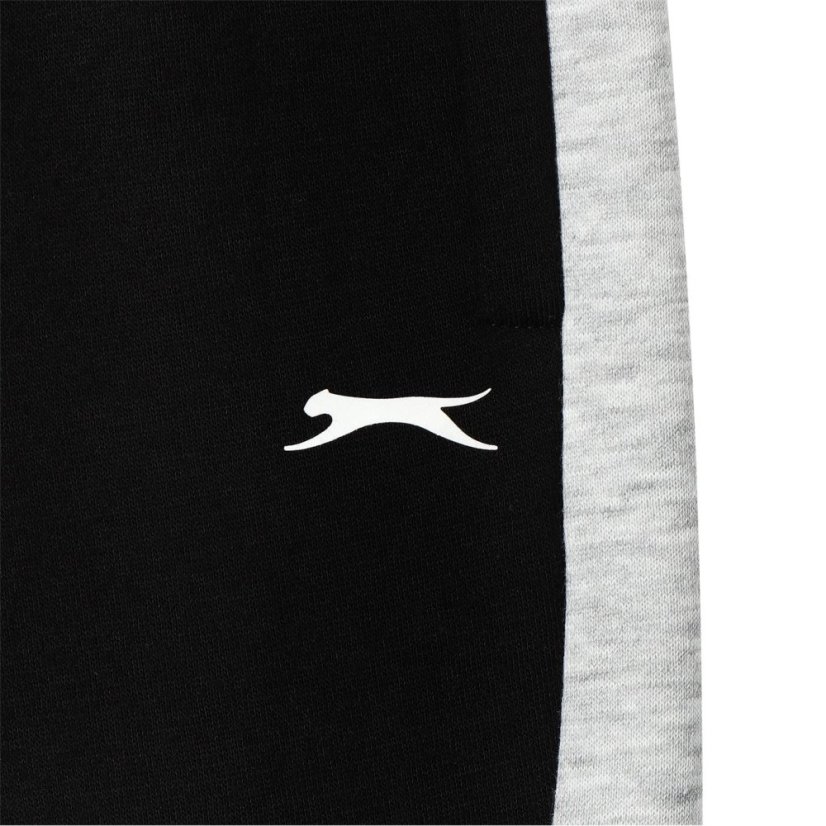 Slazenger Fleece Full Zip Track Suit Junior Black