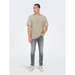 Only Men's Slim Fit Jeans MGrey Denim