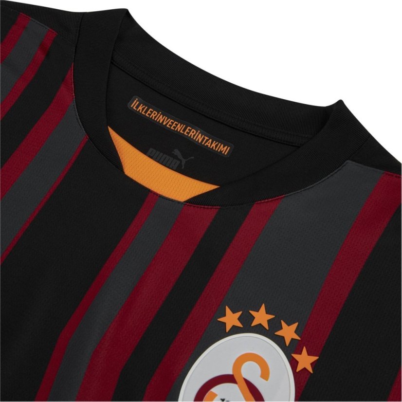 Puma Galatasaray Third Shirt 2024 2025 Adults Black/Orange